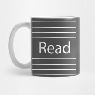 Read between the Lines - Lovely T-Shirt Gift Mug